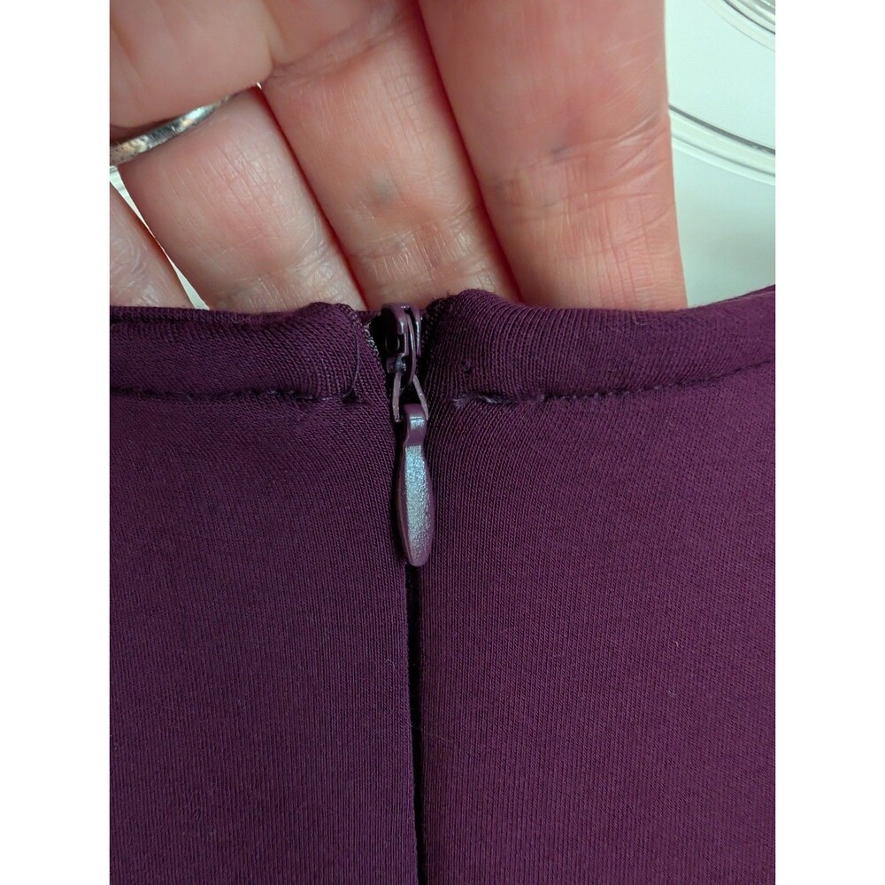 NWT Habitual Girl Puff Sleeve Dress Girl's 10 Purple Formal Event Party Wedding - Picture 4 of 9